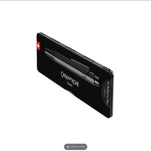 Caran D'Ache 849 XL Black Code Ballpoint Pen Slimpack