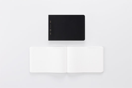 Stalogy 1/2 Year Notebook B6 Landscape Grid