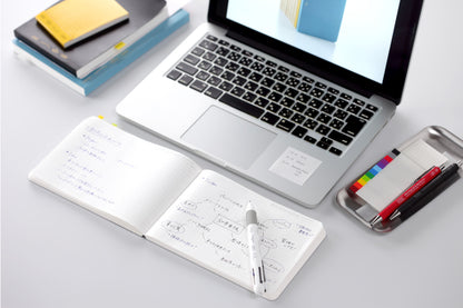 Stalogy 1/2 Year Notebook B6 Landscape Grid