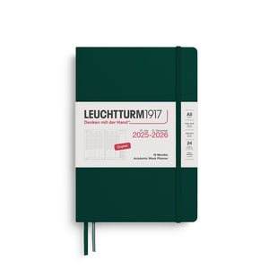 Leuchtturm 2025-2026 18M Week Planner A5 Hardcover