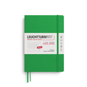 Leuchtturm 2025-2026 18M Week Planner A5 Hardcover
