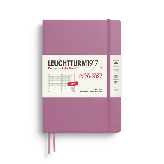 Leuchtturm 2026-2027 18M Week Planner A5 Hardcover