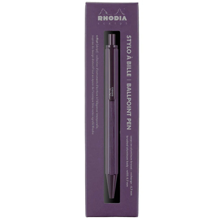 Rhodia Script Ballpoint Pen 0.7mm