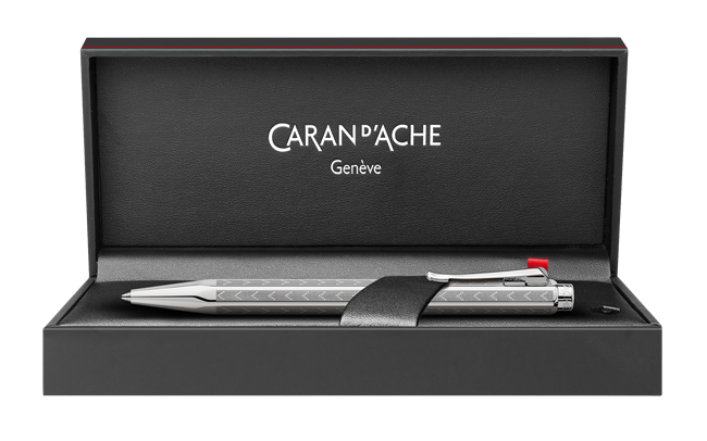 Caran D'Ache Ecridor Chevron Ballpoint Pen (with Free space)