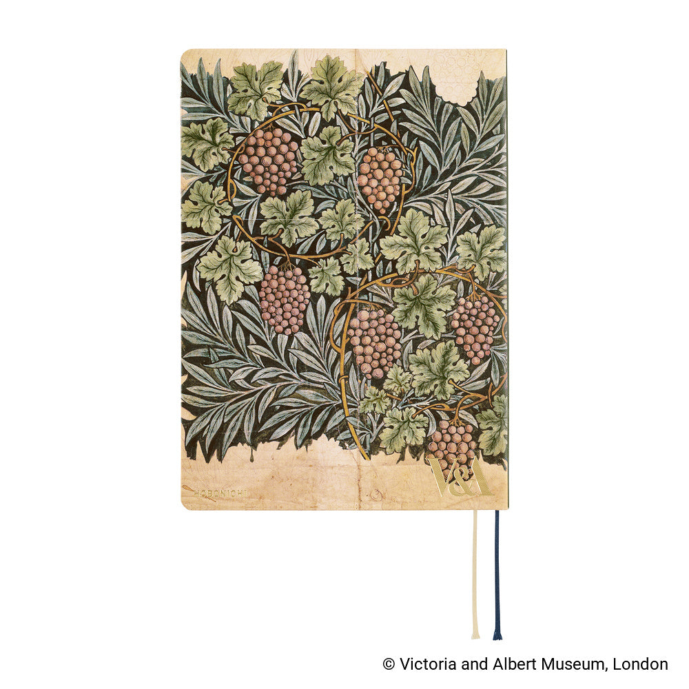 Hobonichi 2027 Planner HON A5 English V&A Series: Vine