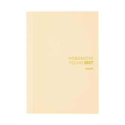 Hobonichi Techo 2027 English Cousin Book [A5 size/Daily/Jan start/Mon start]