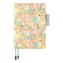 Load image into Gallery viewer, Hobonichi Planner Cover A5 Liberty Fabrics: Hollyhocks Orange

