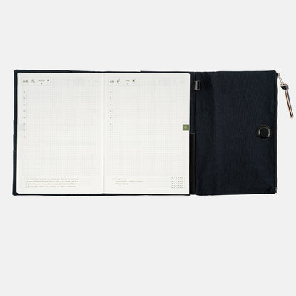 Hobonichi Planner Cover Tragen Black
