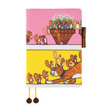 Load image into Gallery viewer, Hobonichi A5 Cover 100%ORANGE: Where’s the Squirrel Going

