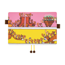 Load image into Gallery viewer, Hobonichi A5 Cover 100%ORANGE: Where’s the Squirrel Going
