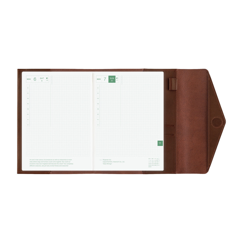 Hobonichi Cover A5 Glow: Chianti