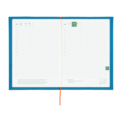 Hobonichi Cover A5 Folio: Ocean Blue