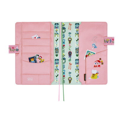 Hobonichi Cover A5 Yumi Kitagishi: White Cat Village