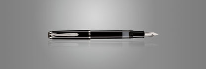 Pelikan Classic Fountain Pen M205 Black Polished Steel EF