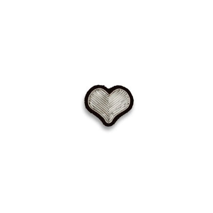 Macon&Lesquoy Hand-Embroidered Brooch