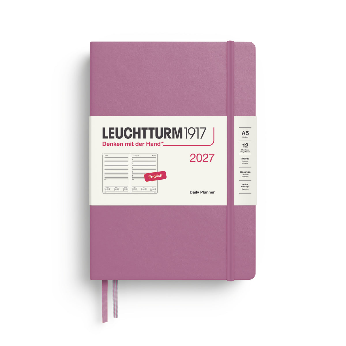 Leuchtturm 2027 Daily Planner Medium A5