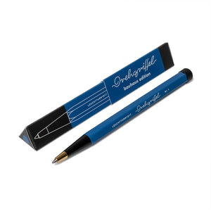 Leuchtturm Drehgriffel Bauhaus Edition Ballpoint Pen Black/Royal Blue