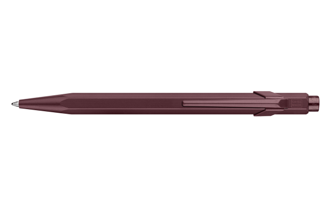 Caran D'Ache Ballpoint Pen Burgundy Special Edition