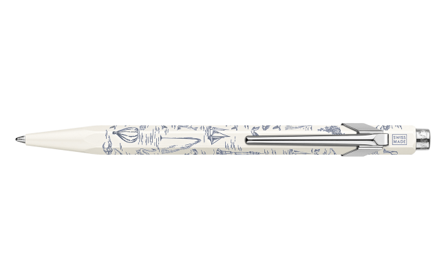 Caran D'Ache Ballpoint Pen Toile De Jouy Special Edition