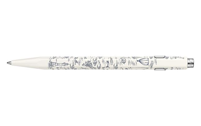 Caran D'Ache Ballpoint Pen Toile De Jouy Special Edition