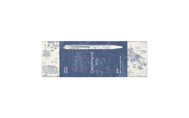 Caran D'Ache Ballpoint Pen Toile De Jouy Special Edition