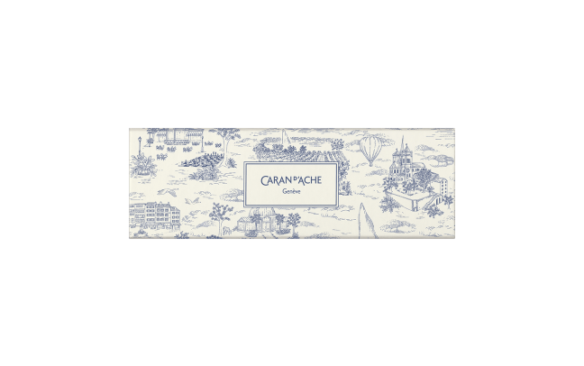 Caran D'Ache Ballpoint Pen Toile De Jouy Special Edition