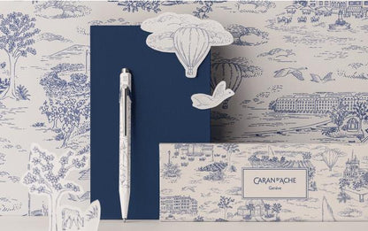 Caran D'Ache Ballpoint Pen Toile De Jouy Special Edition