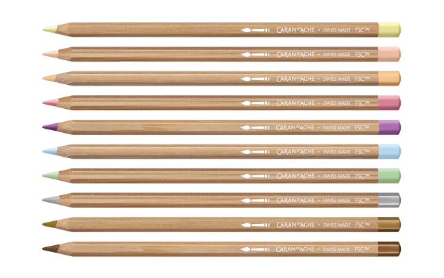Caran D'Ache Colour Set Pencils Special Edition