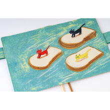 Load image into Gallery viewer, Hobonichi Planner Cover A6 Keiko Shibata: Bread Floating in the Wind
