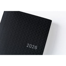Load image into Gallery viewer, Hobonichi 2026 Planner HON A6 English Paper Series: Black Gingham
