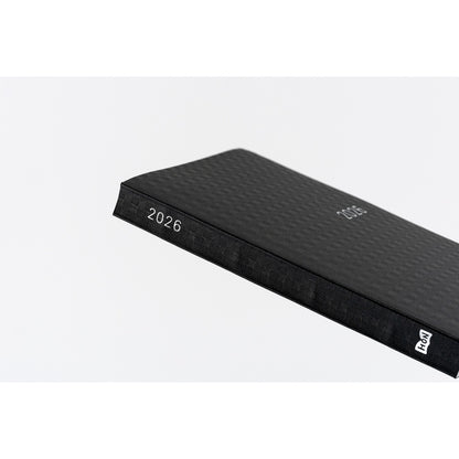 Hobonichi 2026 Planner HON A6 English Paper Series: Black Gingham