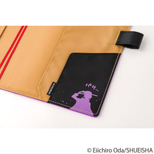 Hobonichi A5 Cover ONE PIECE Magazine: Straw Hat Luffy (Purple)