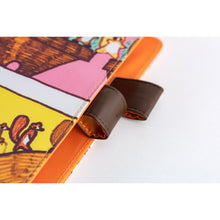 Load image into Gallery viewer, Hobonichi A5 Cover 100%ORANGE: Where’s the Squirrel Going
