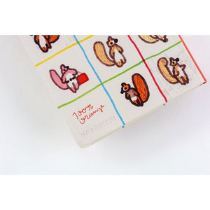 Hobonichi Planner Weeks 2026 ENG 100%ORANGE: Squirrel’s Moving Day