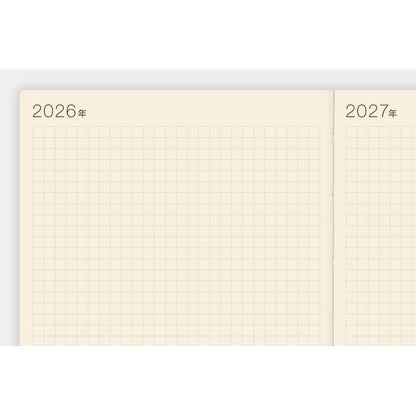 Hobonichi 5-Year Techo Japanese Book (2026-2030) [A6 size]