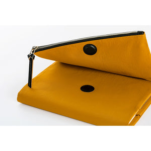 Hobonichi A5 Cover Tragen: Mustard