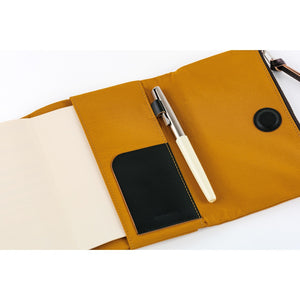 Hobonichi Cover A6 Tragen: Mustard