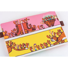 Load image into Gallery viewer, Hobonichi A5 Cover 100%ORANGE: Where’s the Squirrel Going
