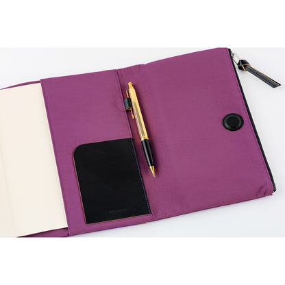Hobonichi A5 Cover Tragen: Purple