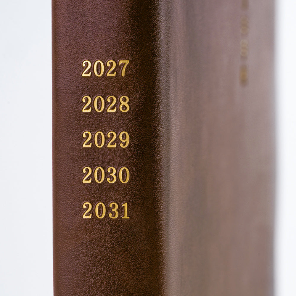 Large Hobonichi 5-Year Techo Japanese Book A5 (2027-2031)