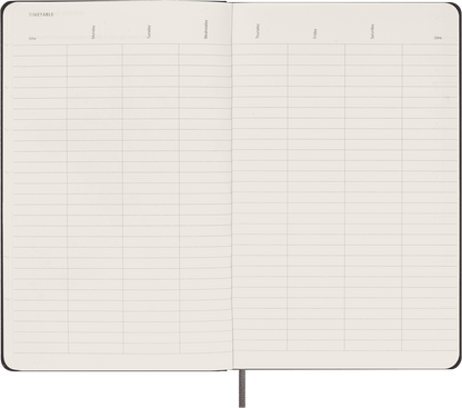 Moleskine Notebook Undated Planner