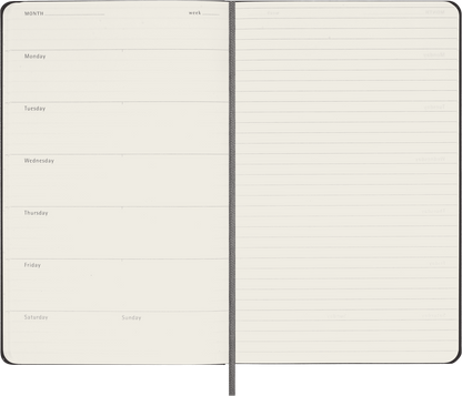 Moleskine Notebook Undated Planner