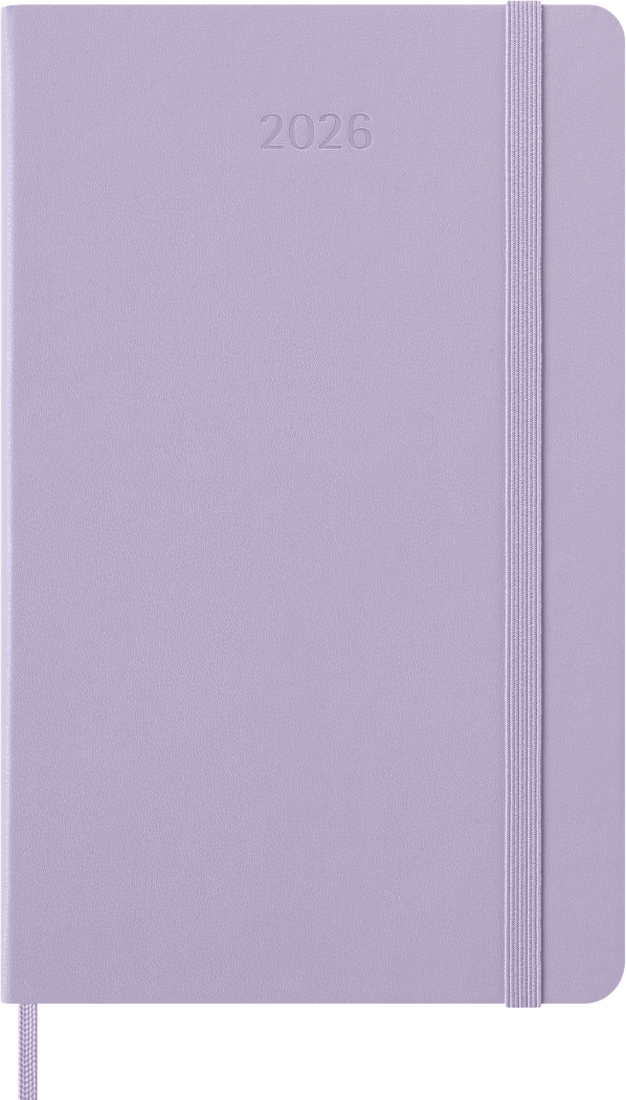 Moleskine 2026  Daily Notebook /Planner Lilac 13x21cm