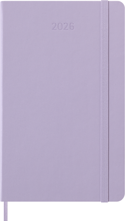 Moleskine 2026  Daily Notebook /Planner Lilac 13x21cm