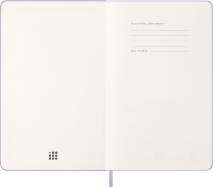 Moleskine 2026  Daily Notebook /Planner Lilac 13x21cm