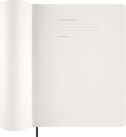 Moleskine 2026 15 Months Weekly Vertical Notebook/Planner Soft Cover Black B5