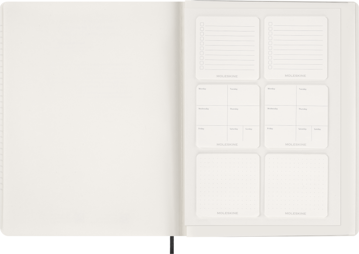 Moleskine 2026 15 Months Weekly Vertical Notebook/Planner Soft Cover Black B5