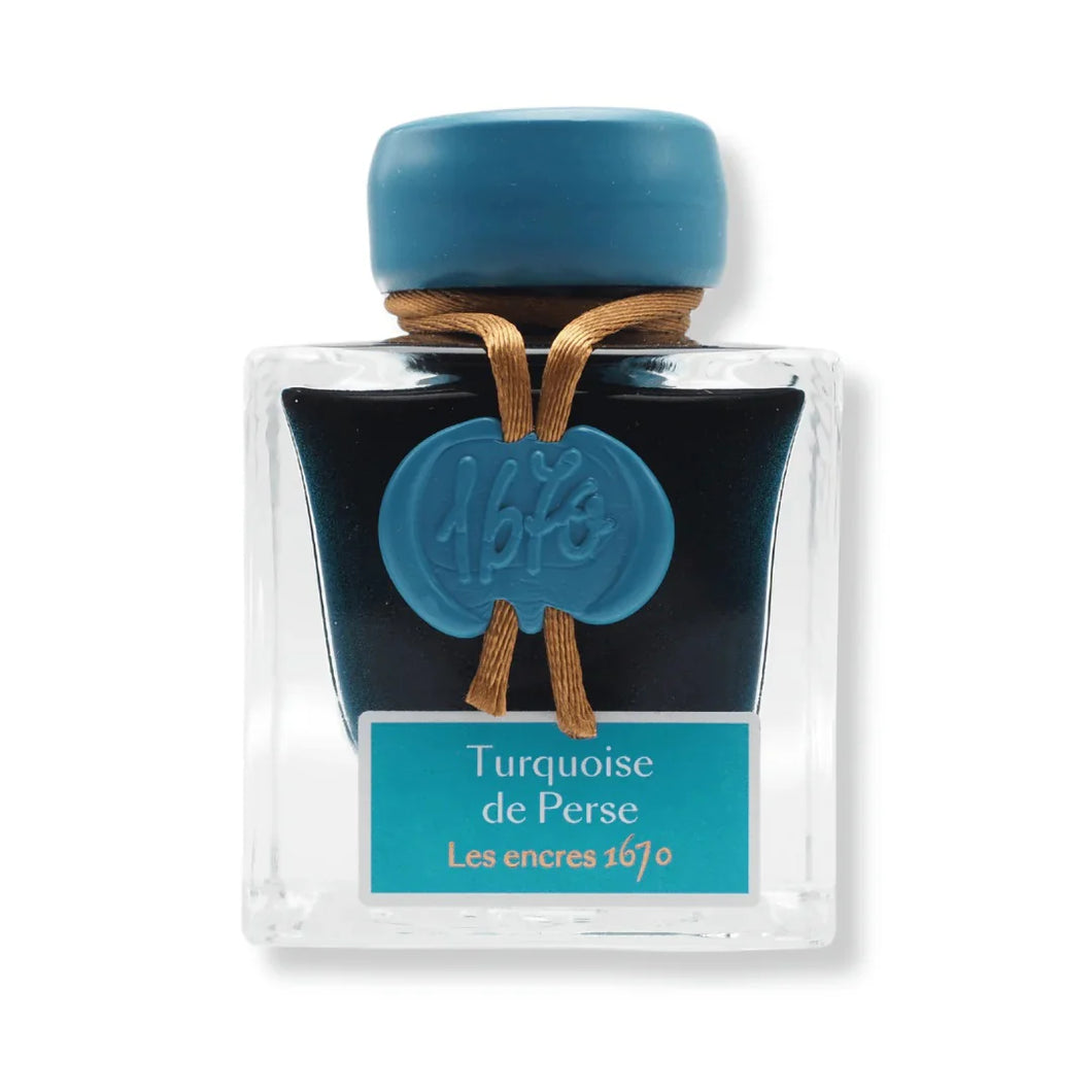 Jacques Herbin 1670 Ink 50 ml Turquoise de Perse