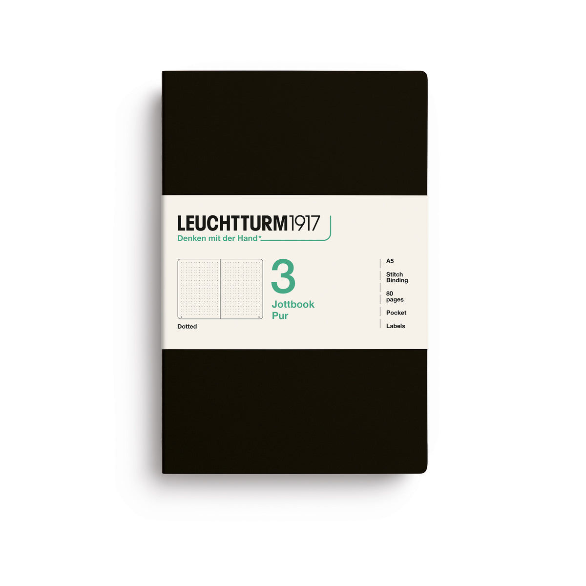 Leuchtturm Notebook Jottbook Medium A5 Softcover Dot Grid