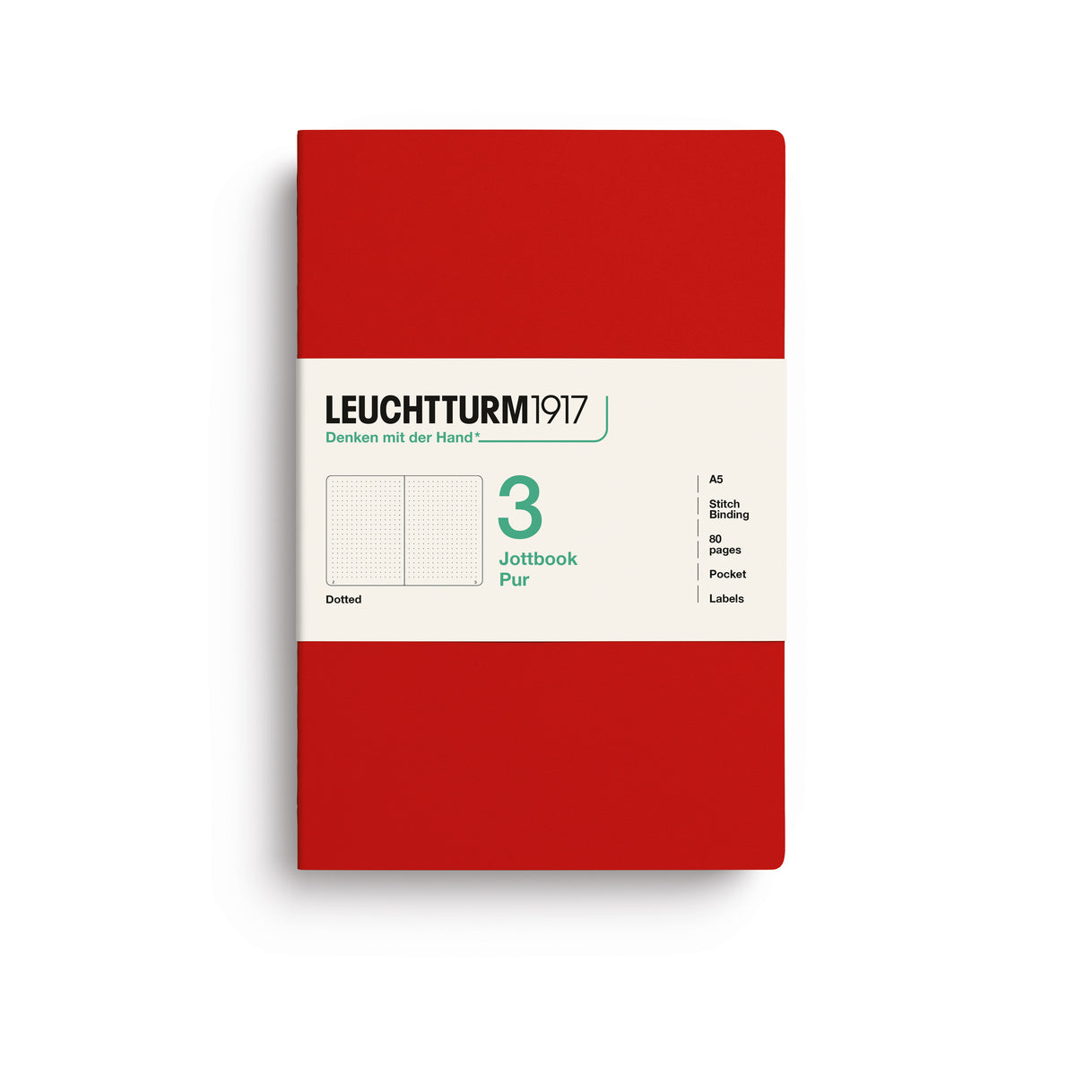 Leuchtturm Notebook Jottbook Medium A5 Softcover Dot Grid